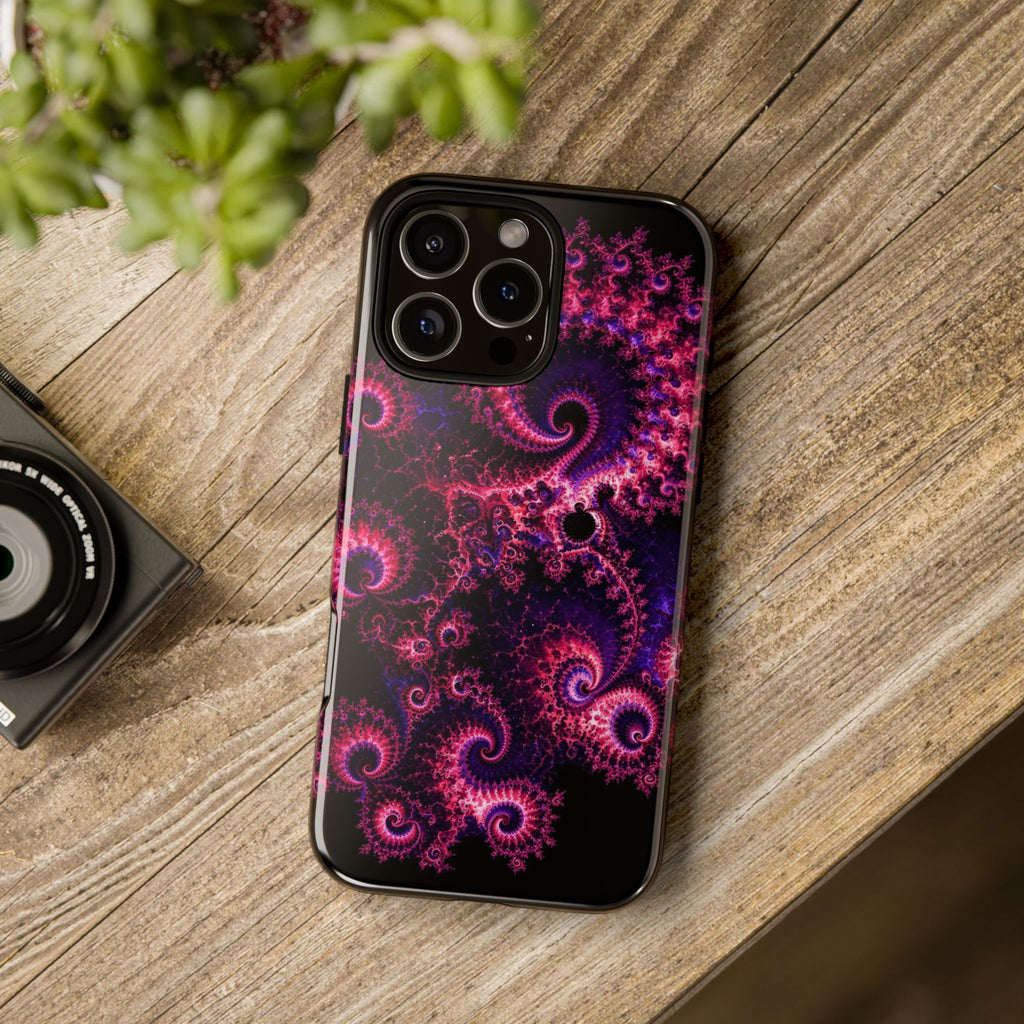 Copper Infinity - Hot Pink & Violet Phone Case