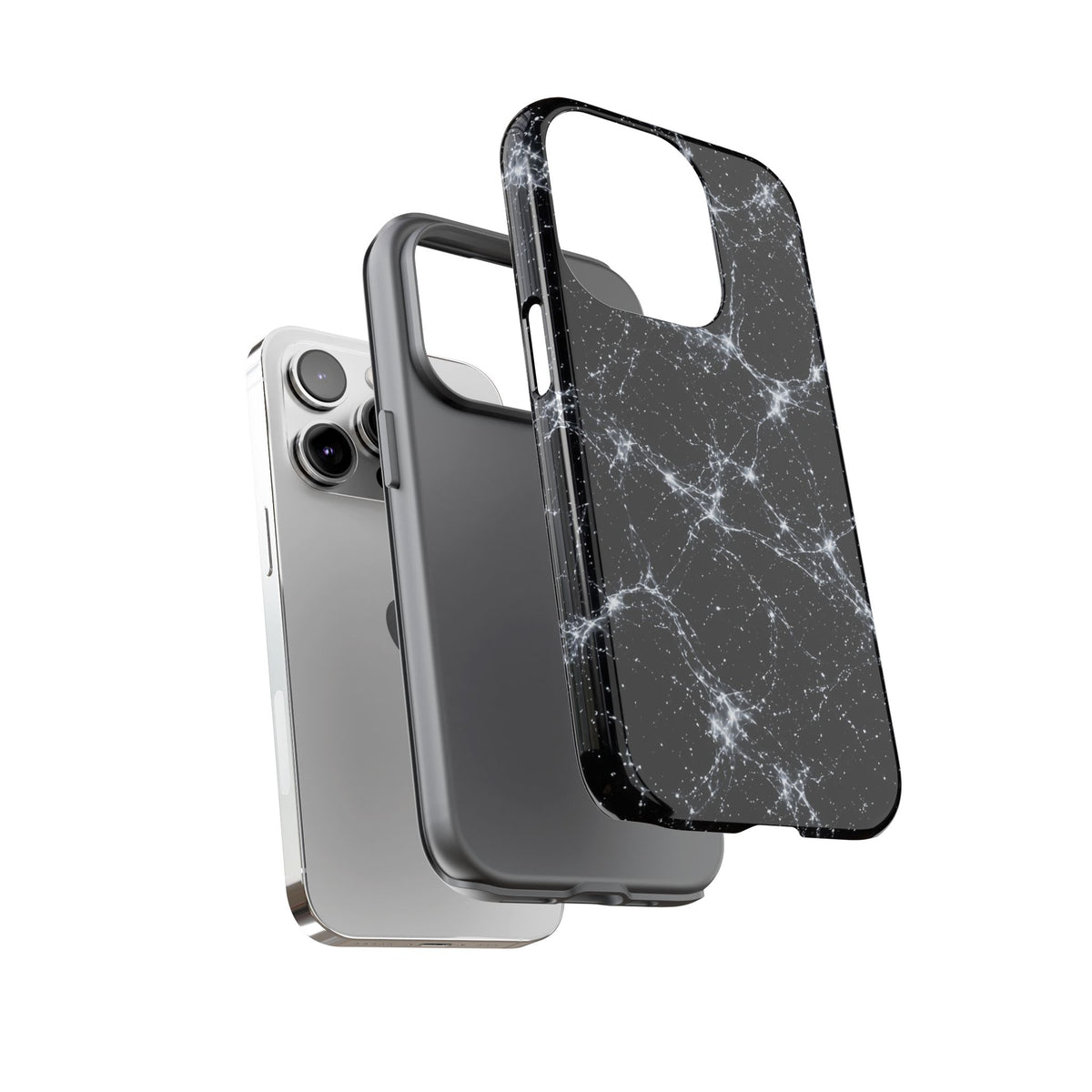 Neon Mycelium - Silver Ghost Phone Case
