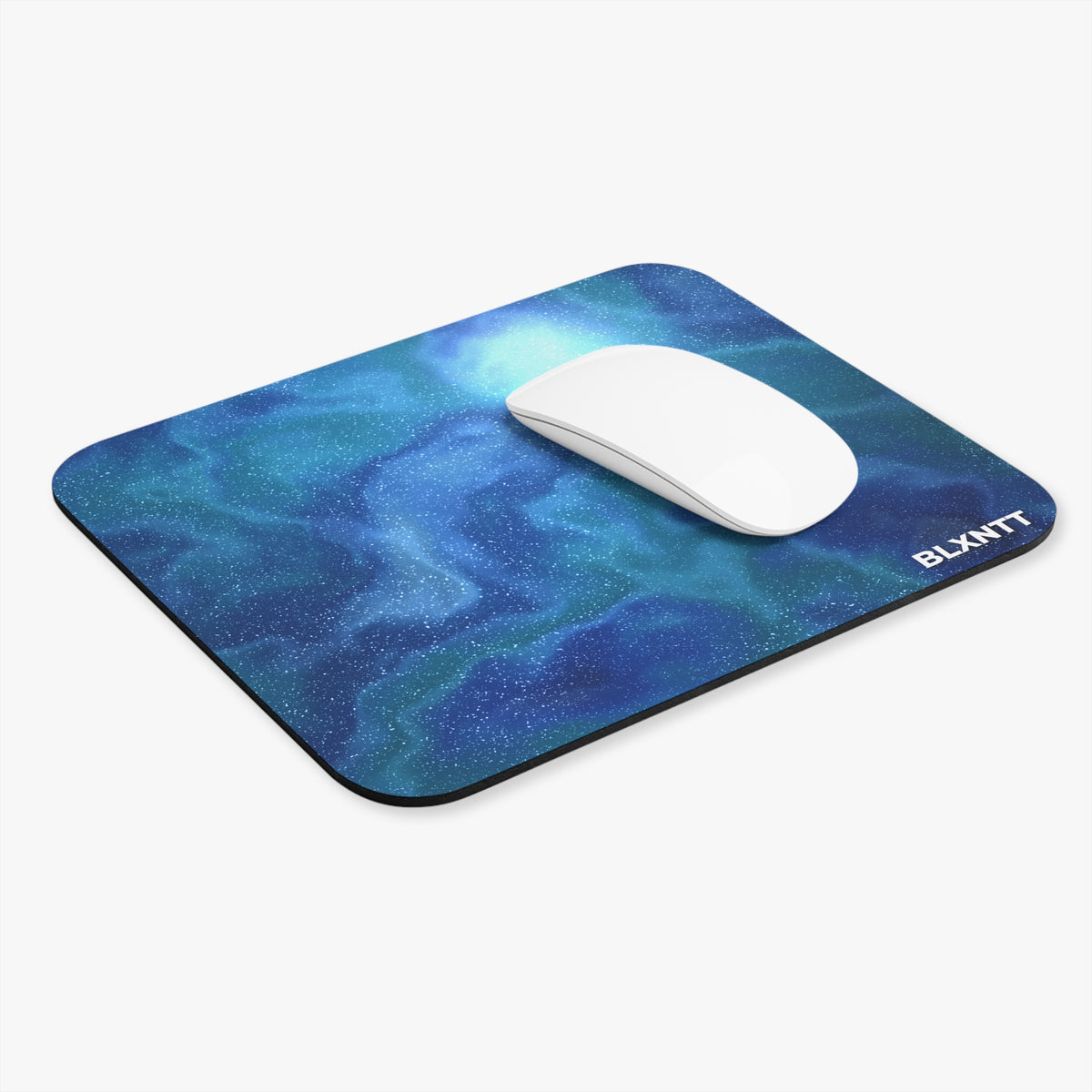 Blue Rainbow Dream Mouse Pad