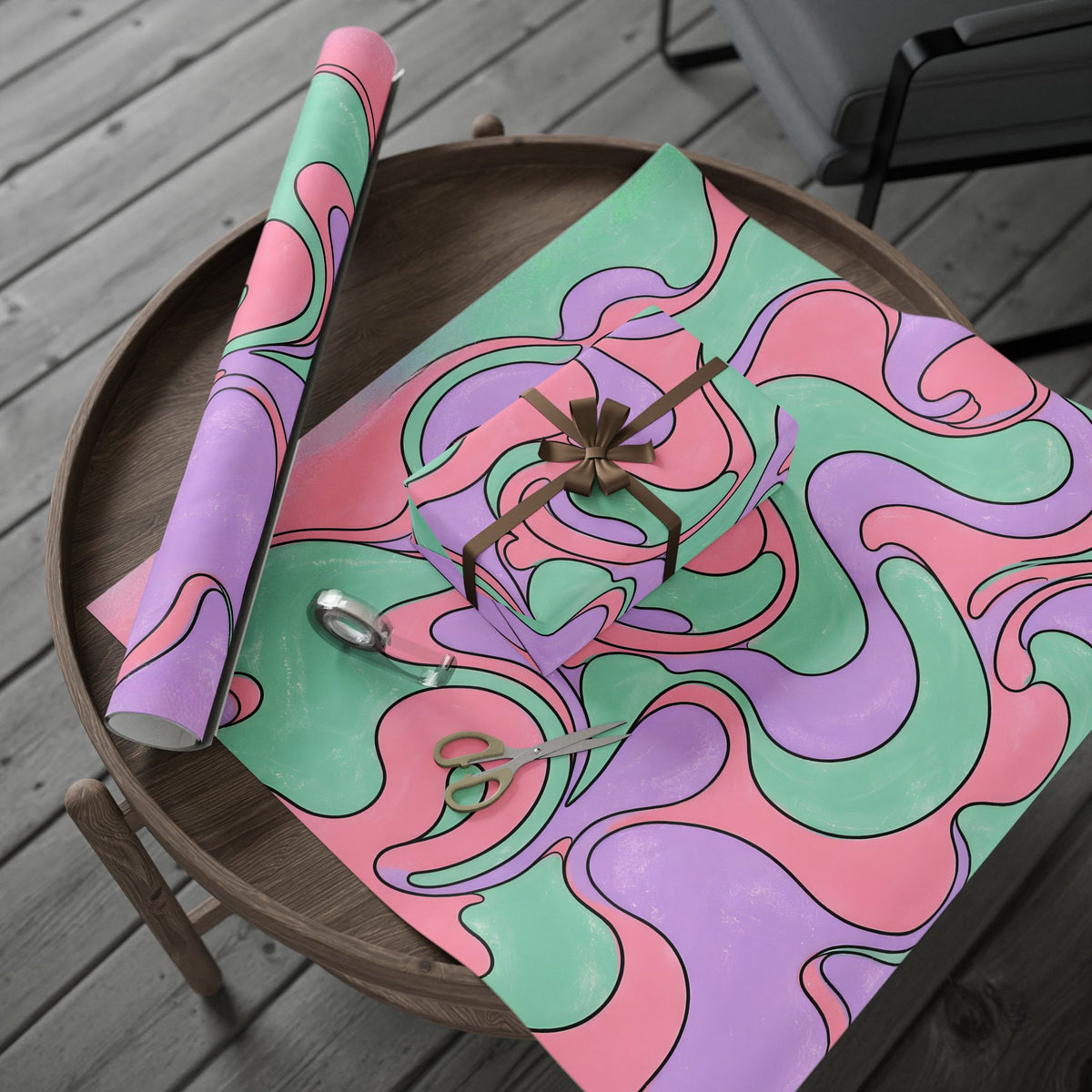 Fillmore Flow - Pastel Wrapping Paper