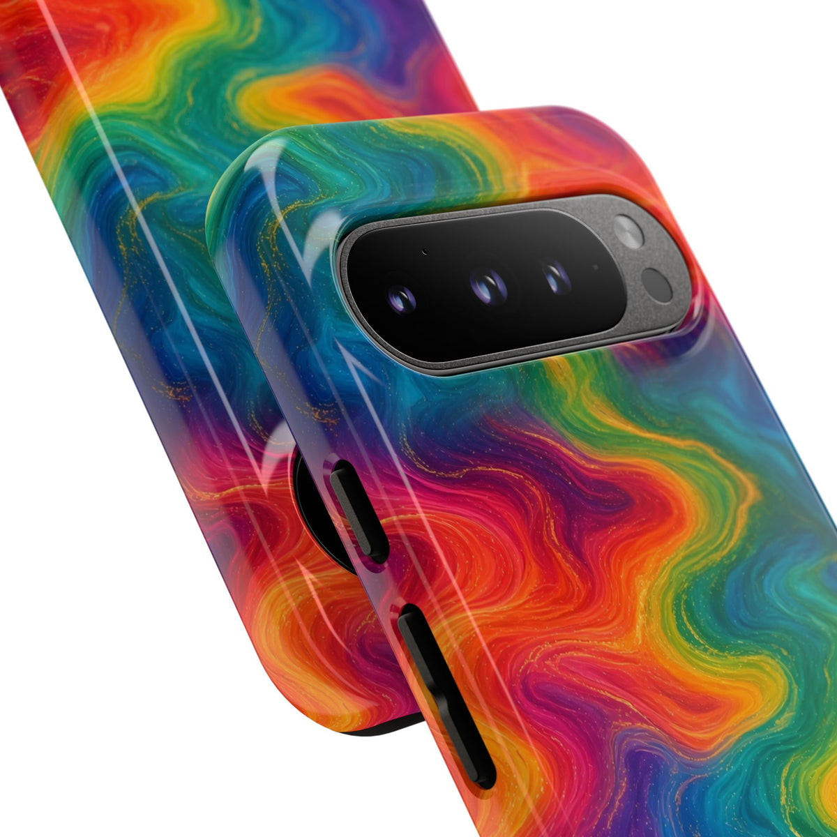 Rainbow Marble Phone Case