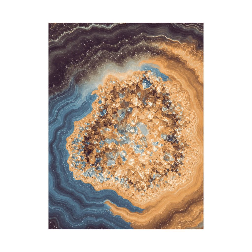 Geode Core - Desert Mirage Poster