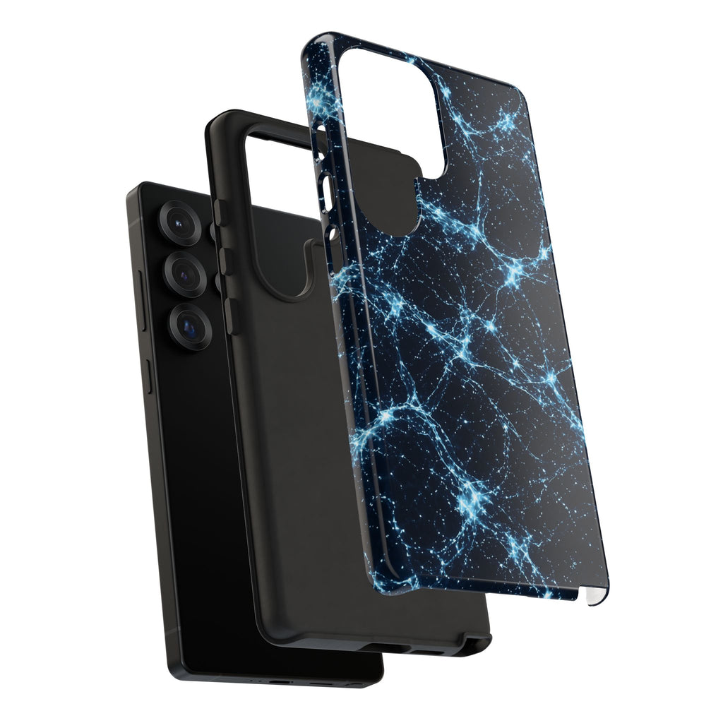 Neon Mycelium - Ice Crystal Phone Case