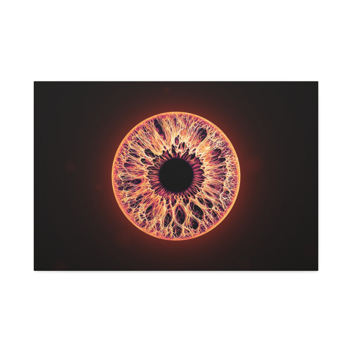 BLXNTT Iris – Lace Web Sunset Fade Glossy Canvas