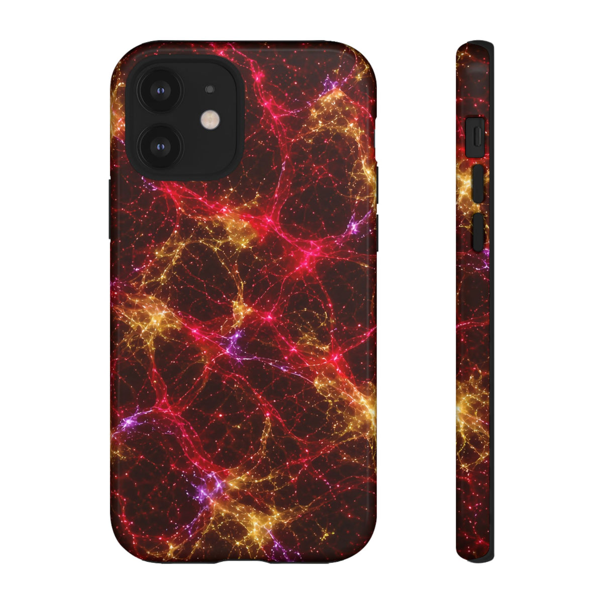 Neon Mycelium - Rainbow Nerve Phone Case