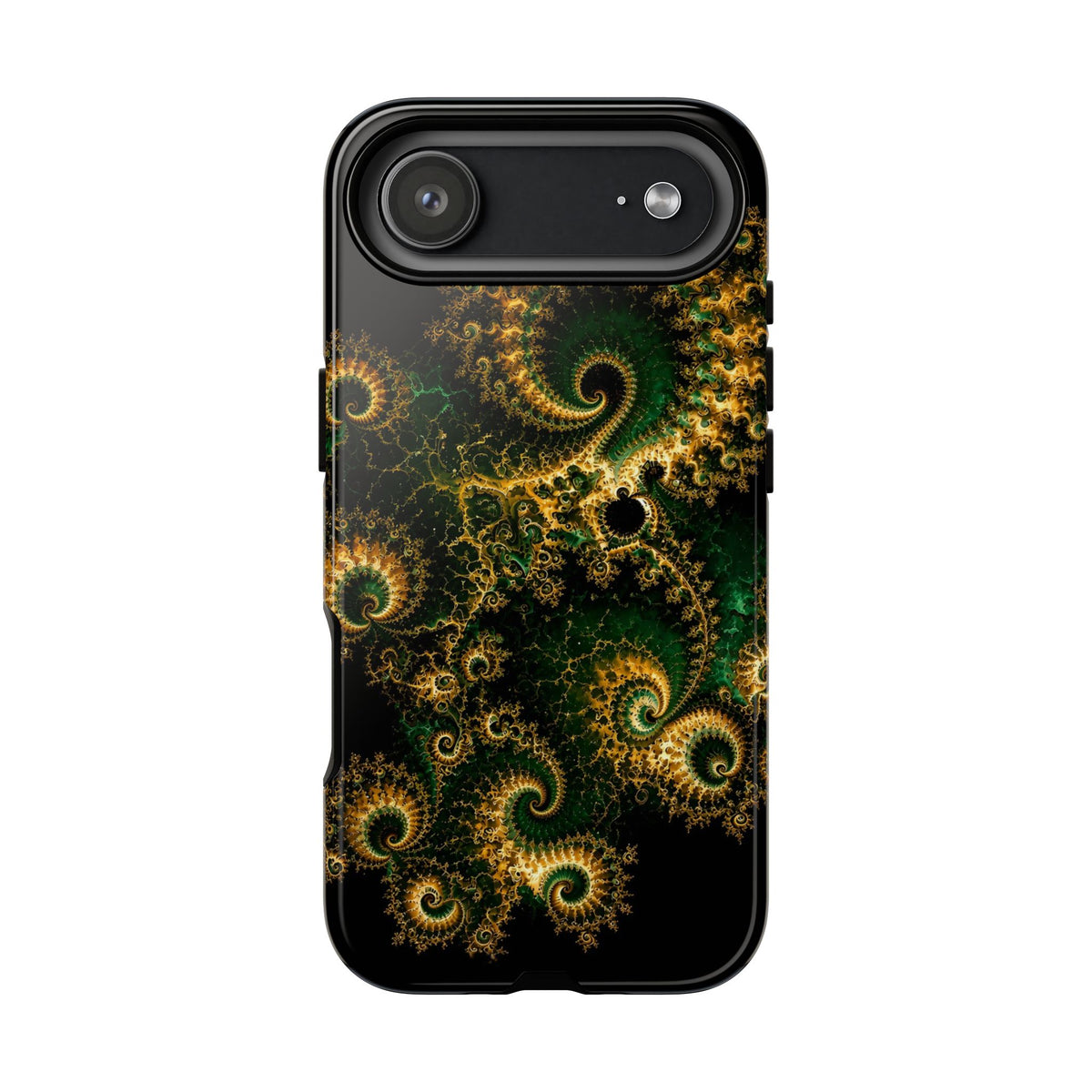Copper Infinity - Emerald & Gold Phone Case