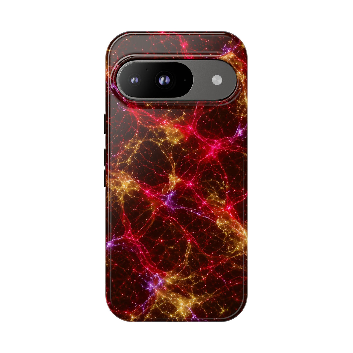 Neon Mycelium - Rainbow Nerve Phone Case