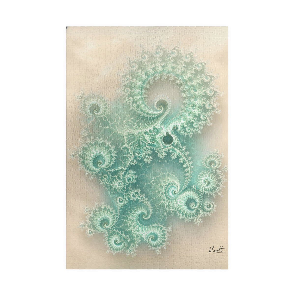Copper Infinity - Sea Glass Jigsaw Puzzle