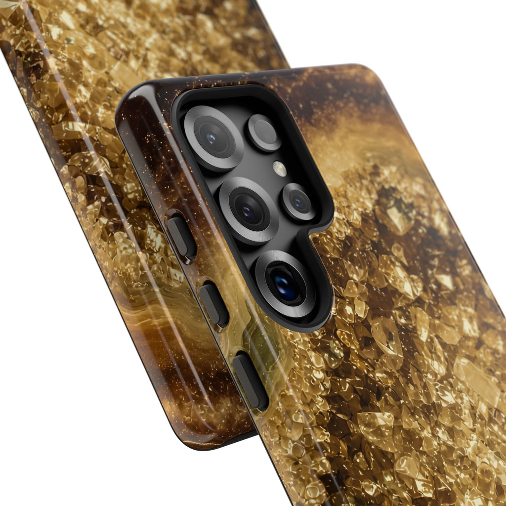 Geode Core - Gold Vein Phone Case