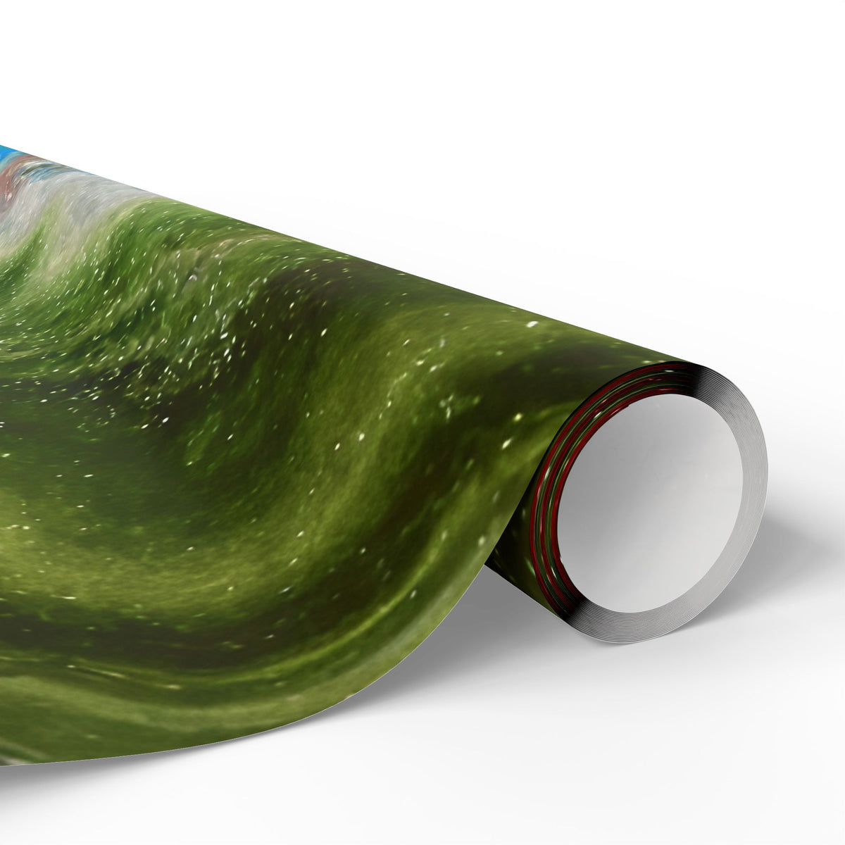 Geode Core - Lagoon Wrapping Paper