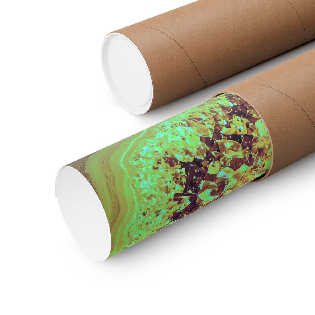 Geode Core - Holographic Poster