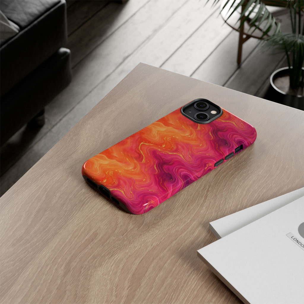 Sunset Marble Phone Case