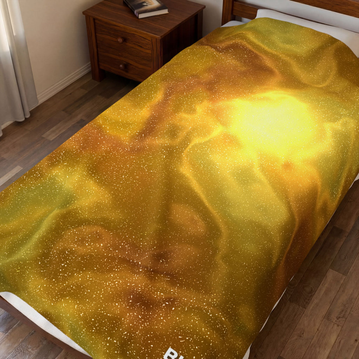 Yellow Rainbow Dream Blanket