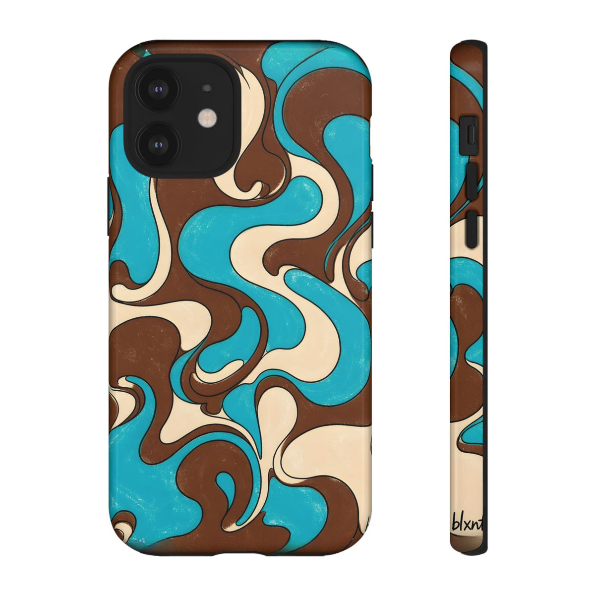 Fillmore Flow - Turquoise & Chocolate Phone Case