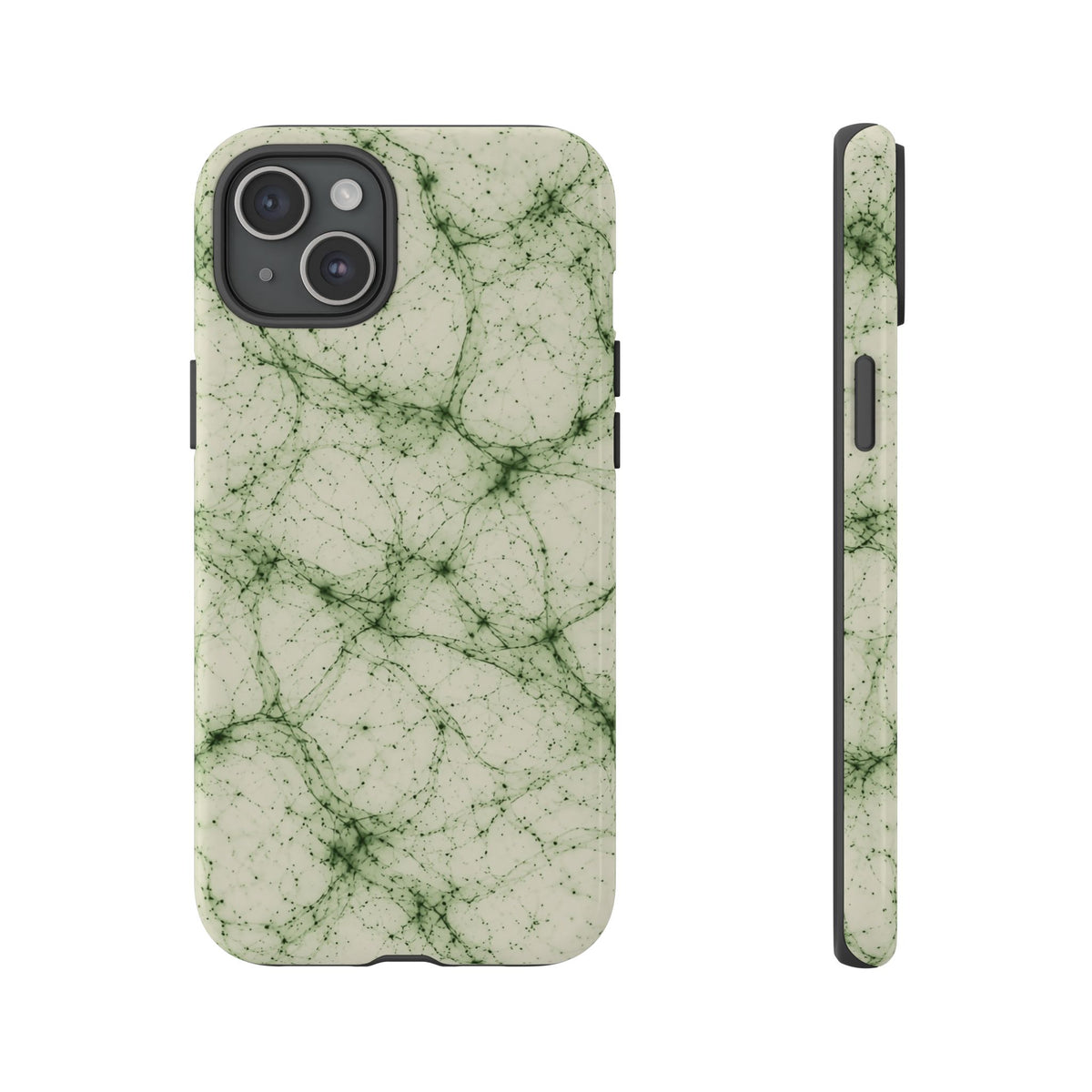 Neon Mycelium - Matcha Latte Phone Case