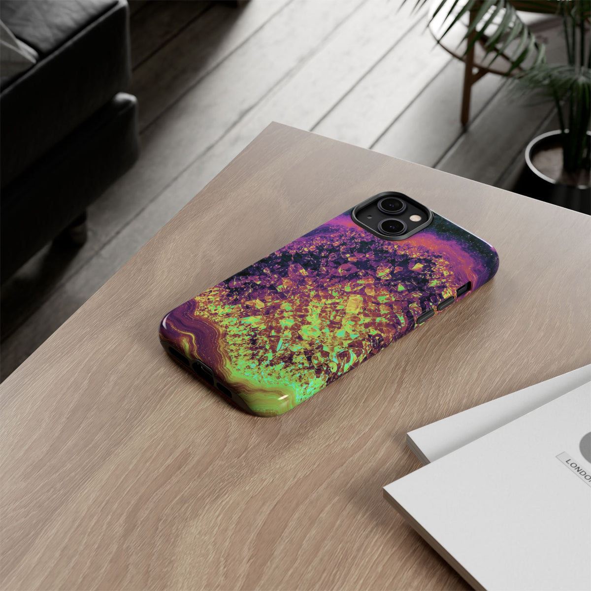 Geode Core - Holographic Phone Case