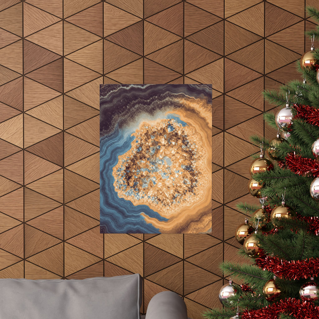 Geode Core - Desert Mirage Poster