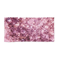 Geode Core - Rose Quartz Beach Towel