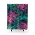 Aurora Marble Shower Curtain