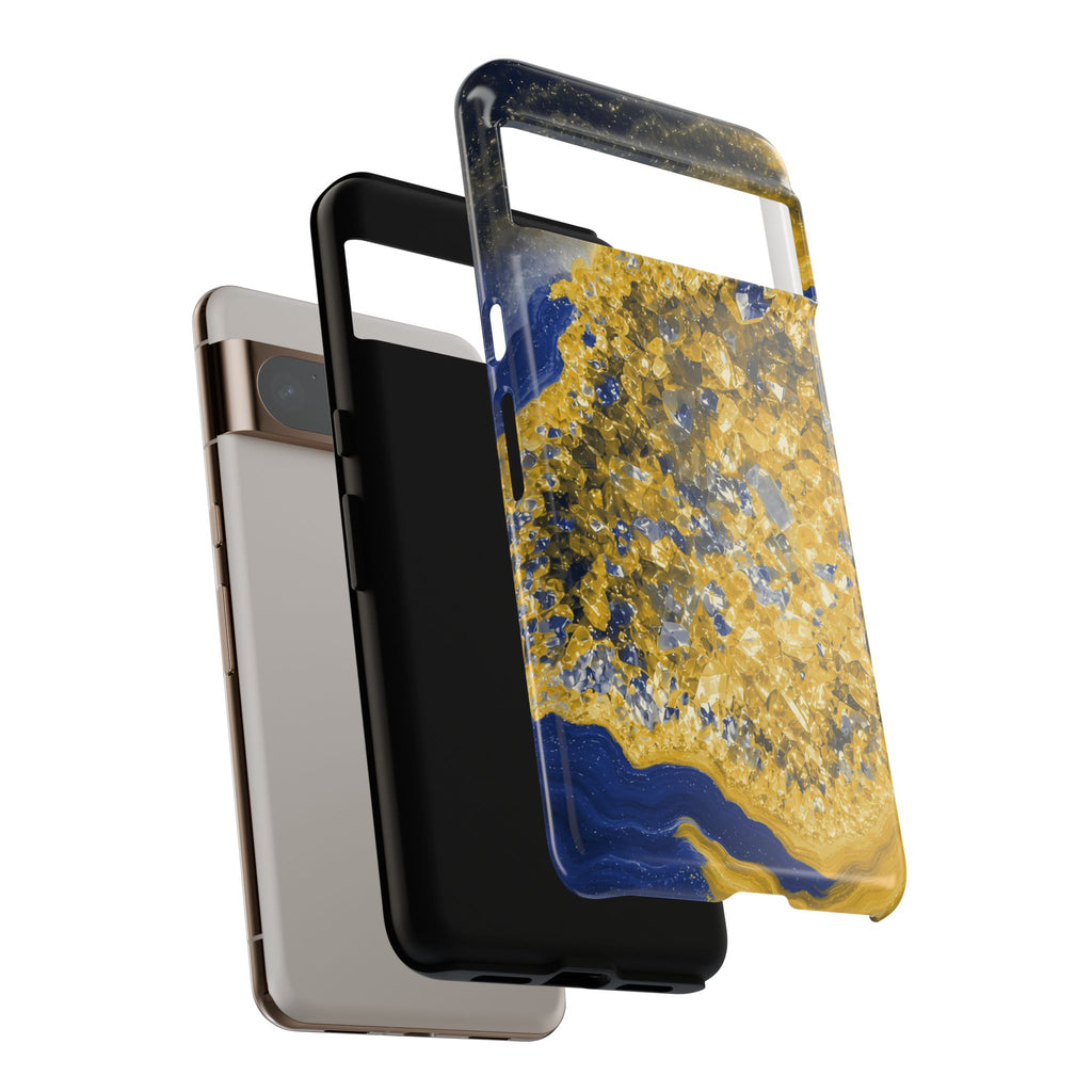 Geode Core - Mustard Navy Phone Case
