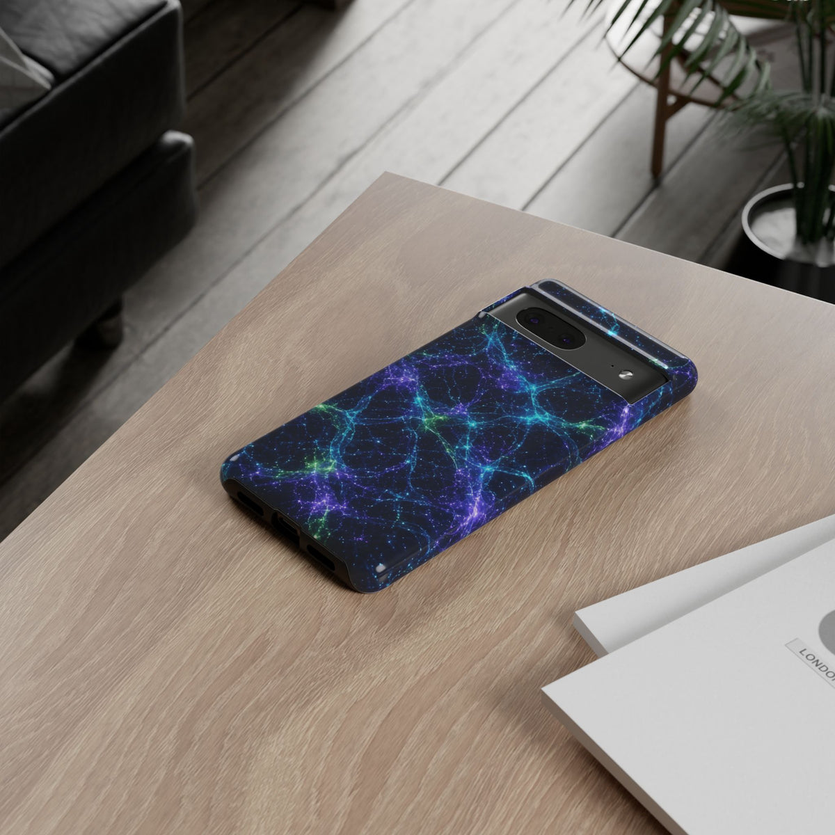 Neon Mycelium - Original Glow Phone Case
