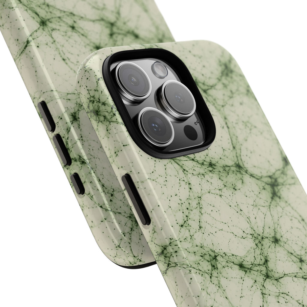 Neon Mycelium - Matcha Latte Phone Case