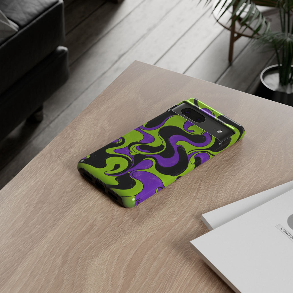 Fillmore Flow - Lime & Purple Phone Case
