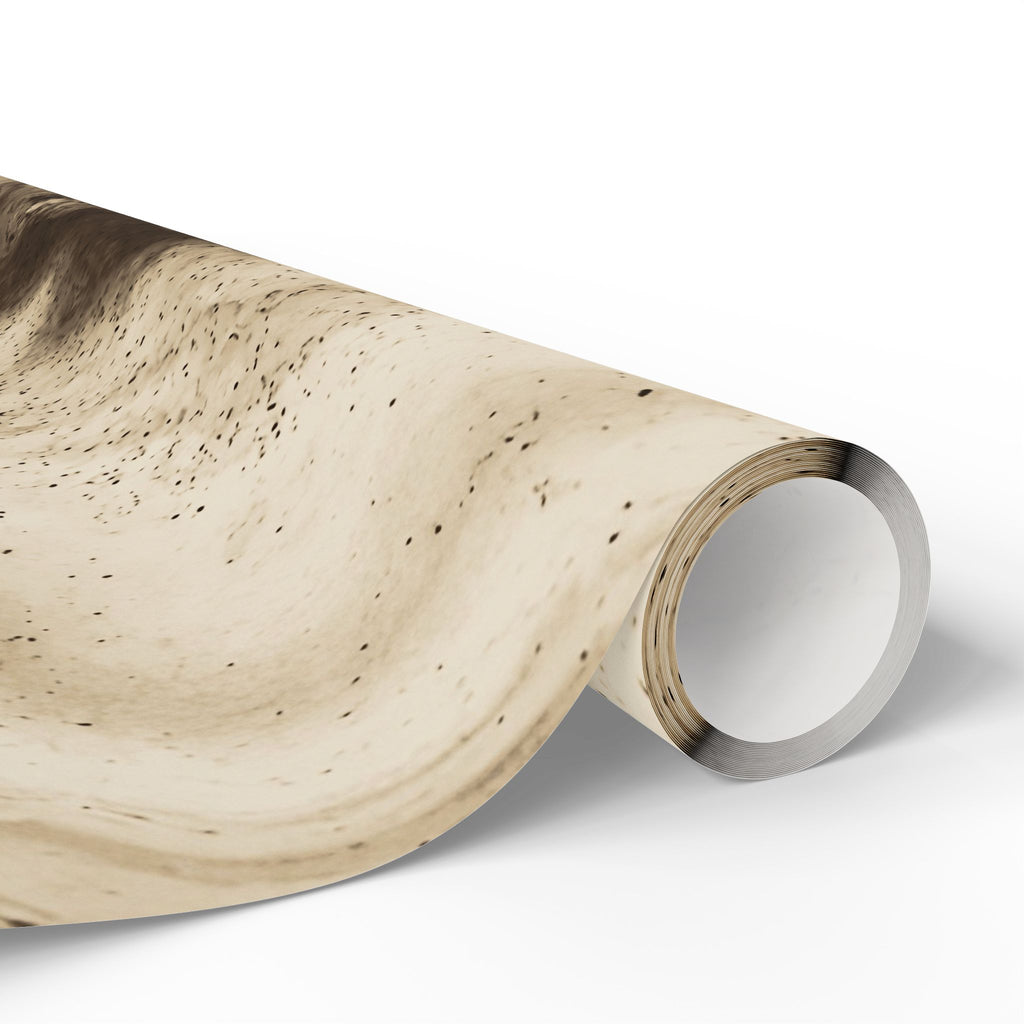 Geode Core - Ink on Paper Wrapping Paper