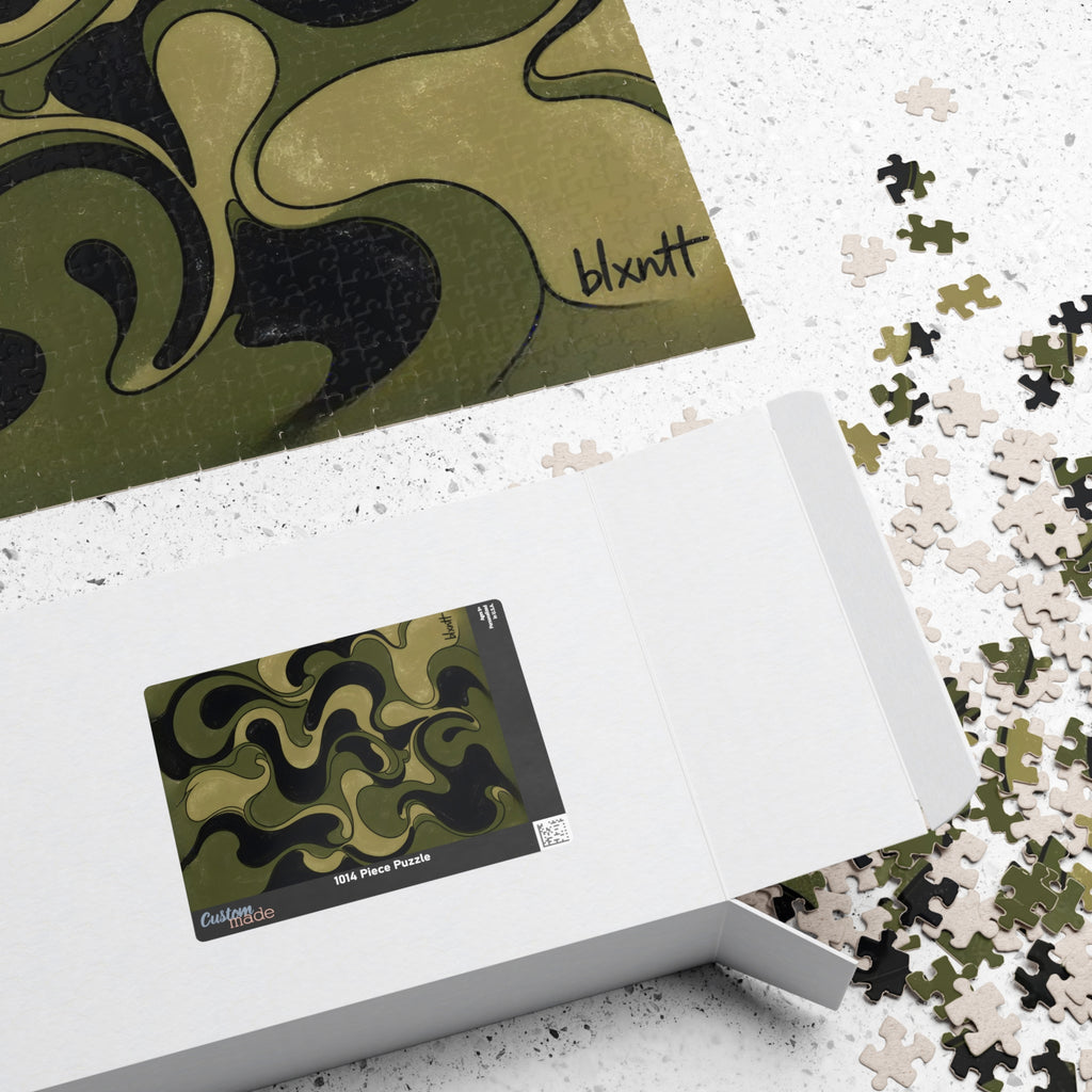 Fillmore Flow - Camo Jigsaw Puzzle