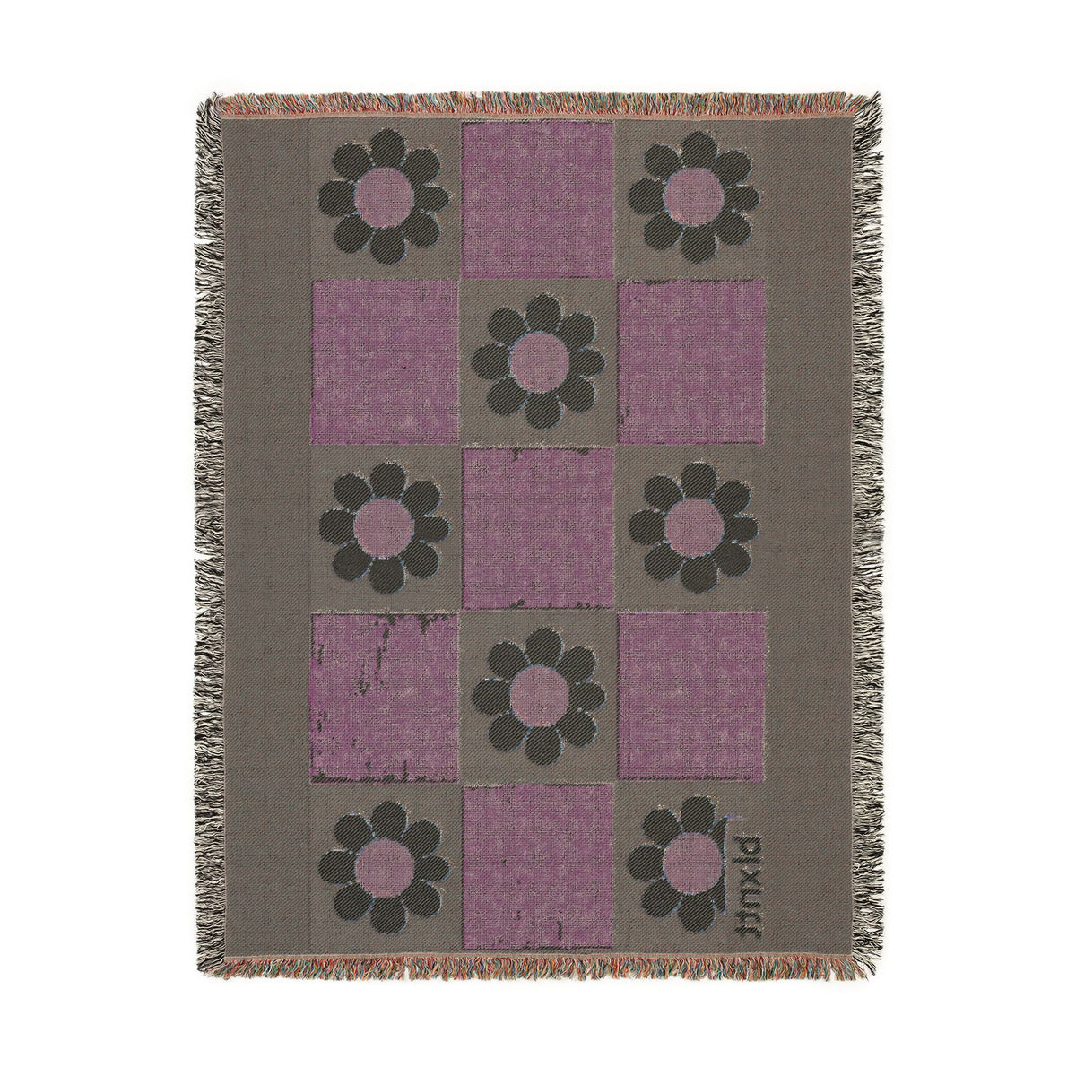 BLXNTT Green Hippie Woven Blanket #2