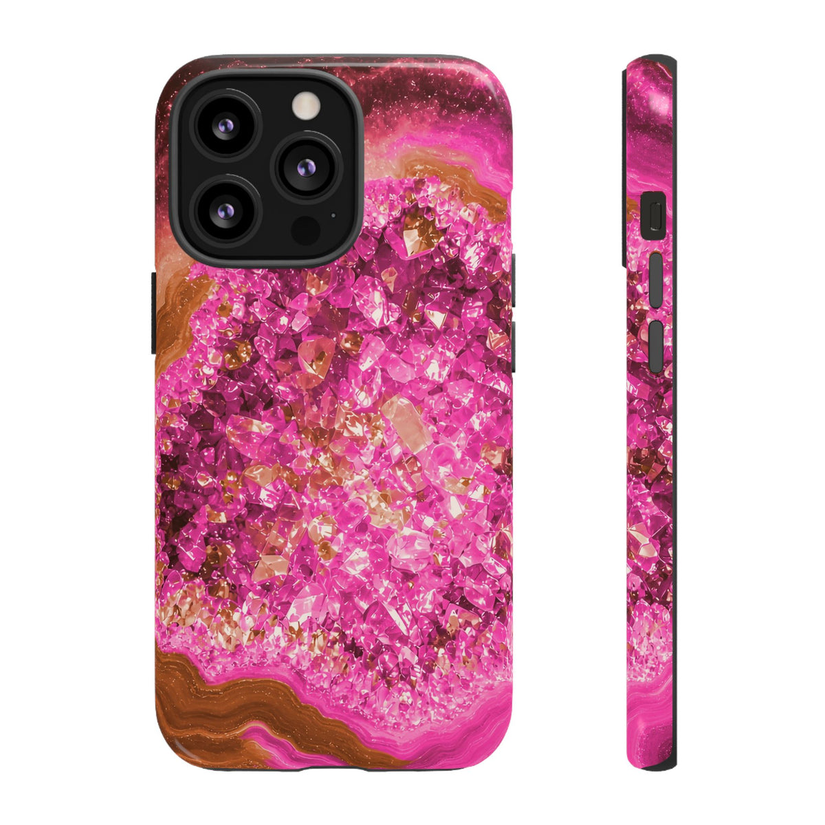 Geode Core - Terracotta Neon Phone Case