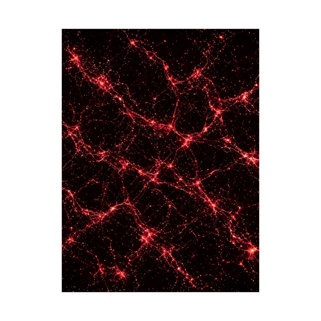 Neon Mycelium - Blood Moon Poster