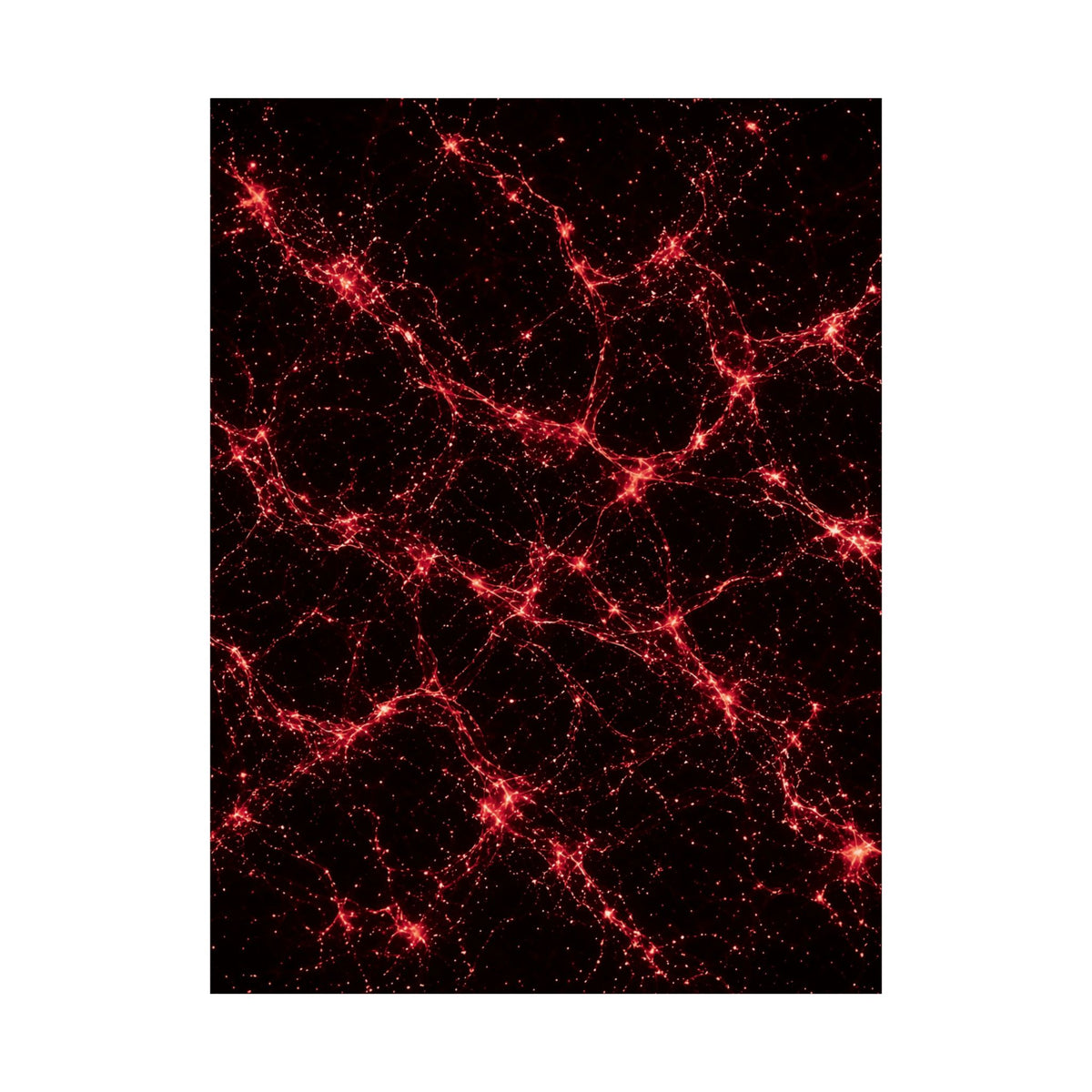 Neon Mycelium - Blood Moon Poster