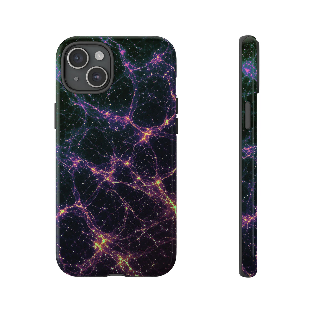 Neon Mycelium - Holographic Phone Case