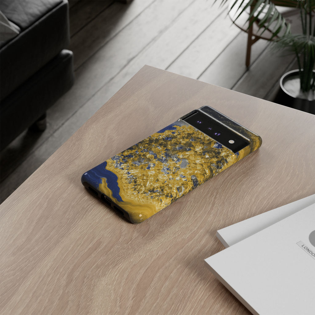 Geode Core - Mustard Navy Phone Case