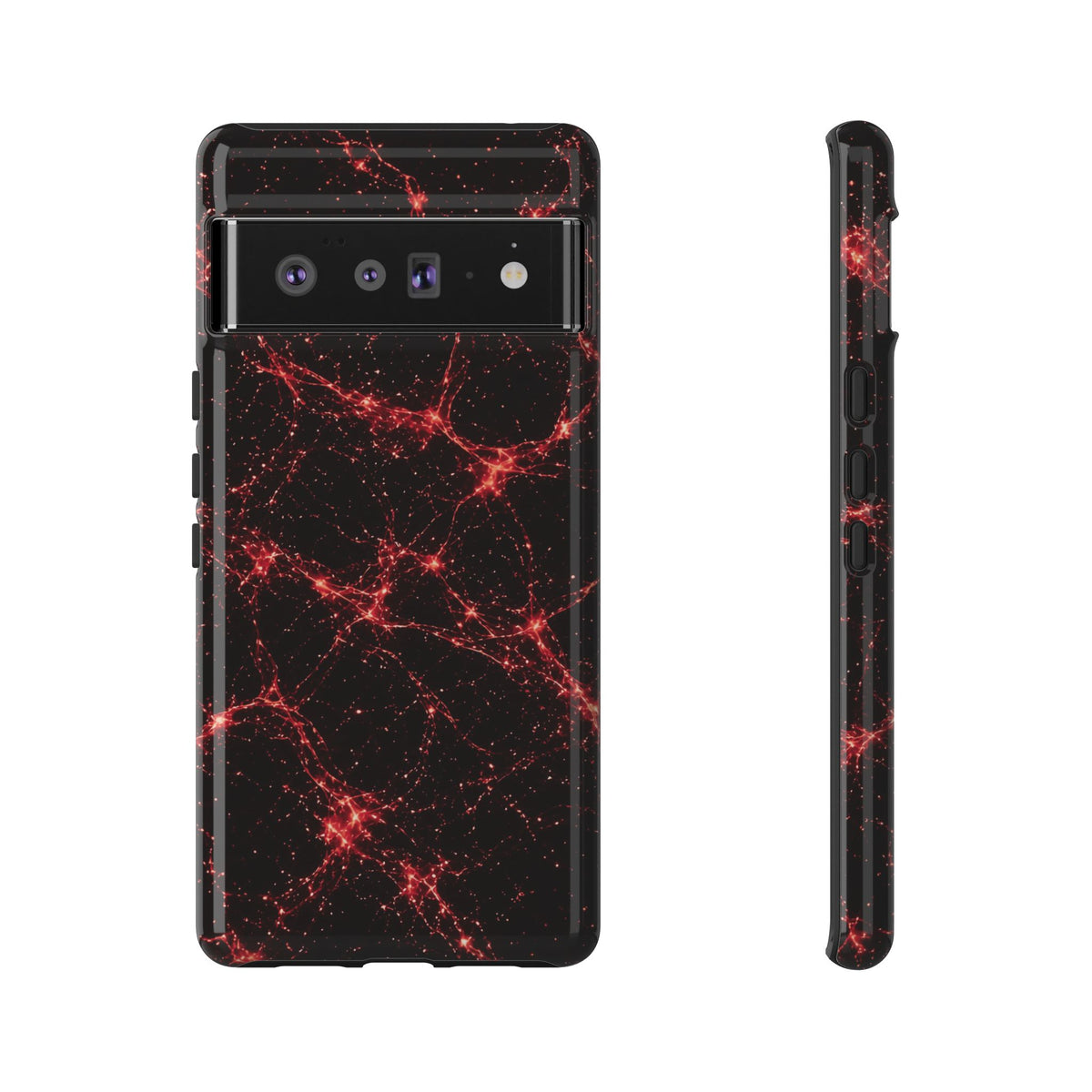 Neon Mycelium - Blood Moon Phone Case