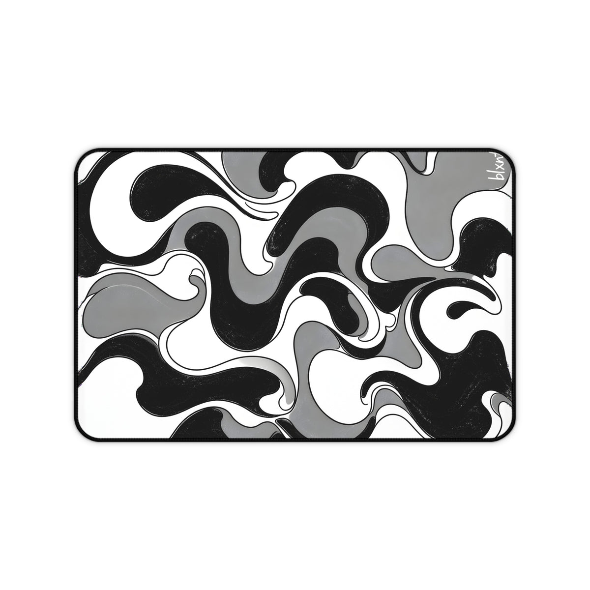 Fillmore Flow - Monochrome Desk Mat
