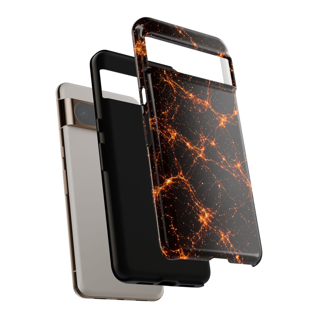 Neon Mycelium - Solar Flare Phone Case