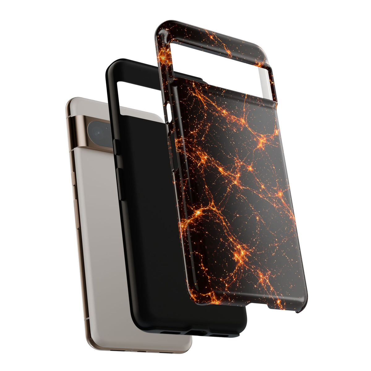 Neon Mycelium - Solar Flare Phone Case