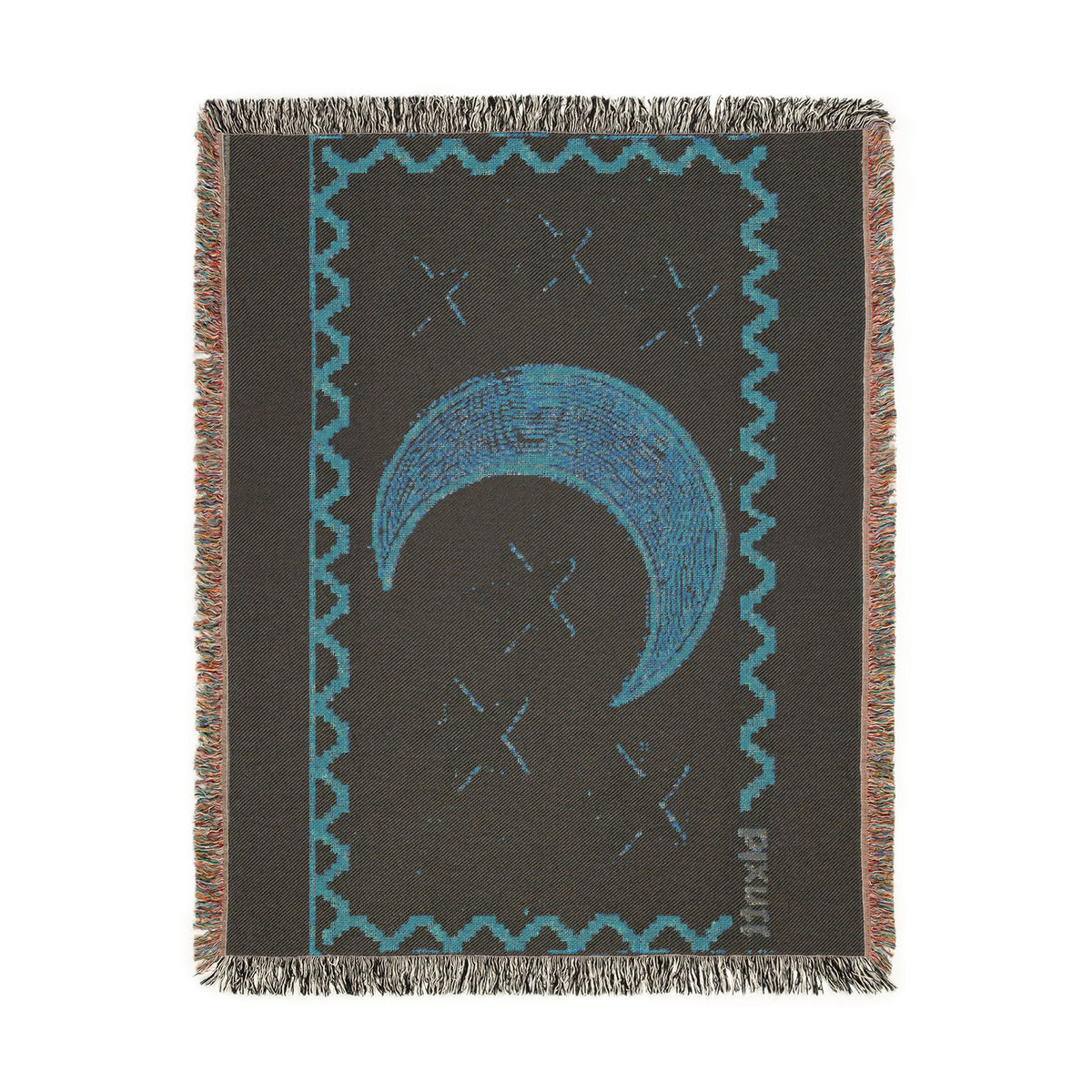 BLXNTT Yellow Hippie Woven Blanket #2
