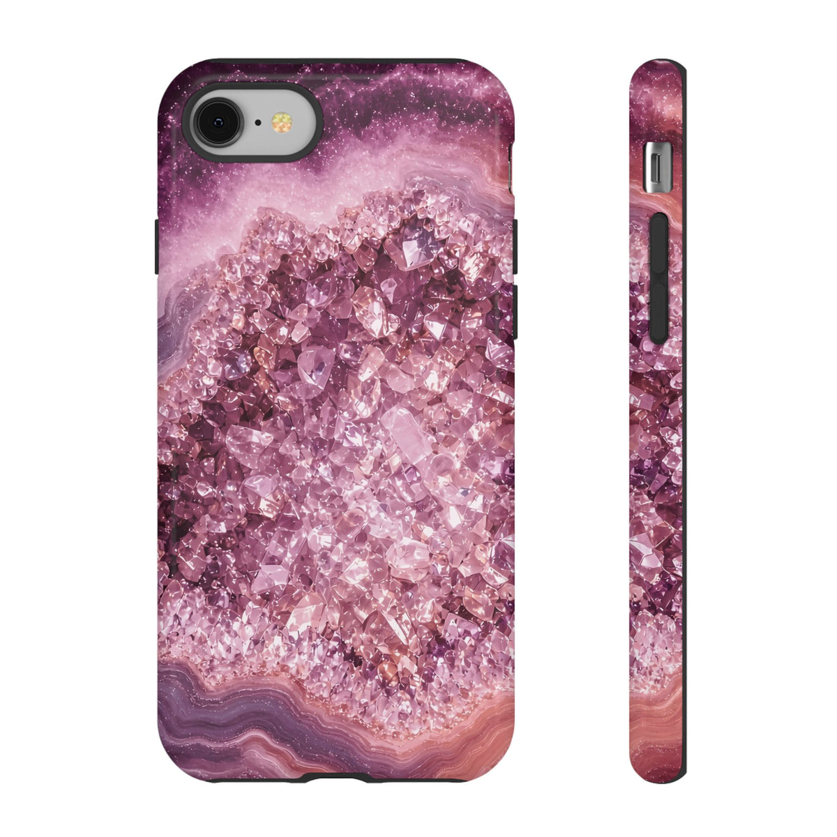 Geode Core - Rose Quartz Phone Case