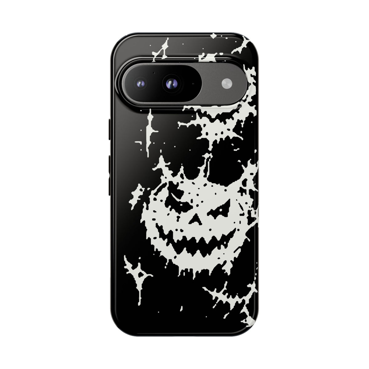 White Spiderweb Pumpkin Phone Case