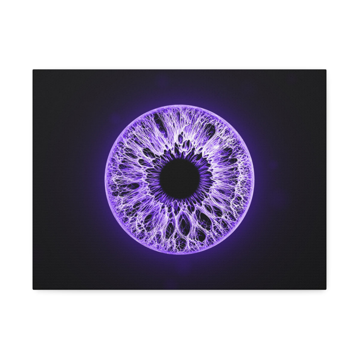 BLXNTT Iris – Lace Web Ultraviolet Glossy Canvas