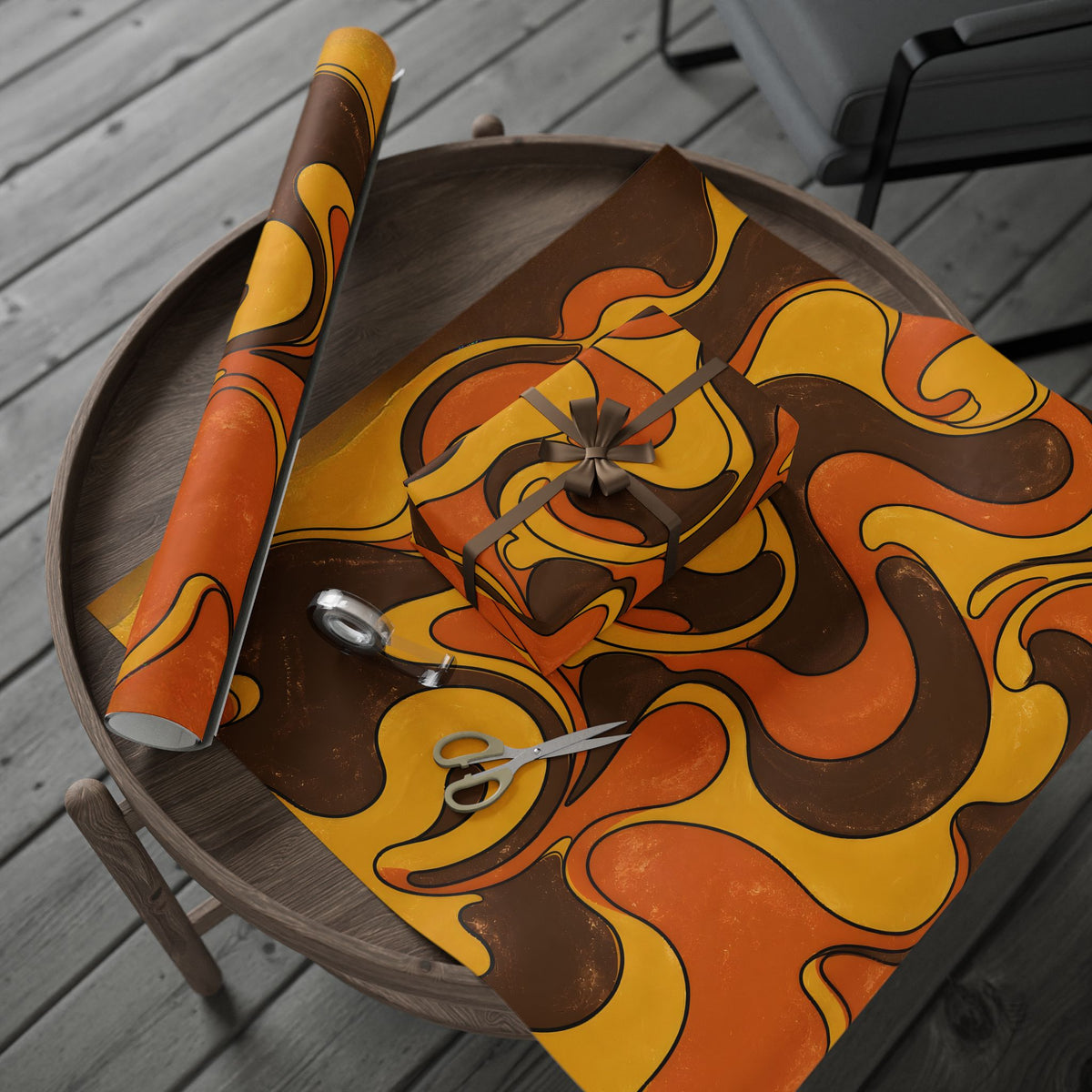 Fillmore Flow - 70s Retro Wrapping Paper