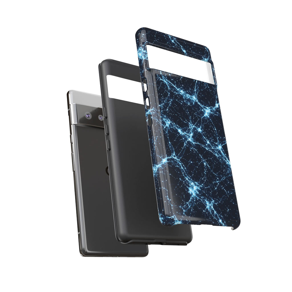Neon Mycelium - Ice Crystal Phone Case