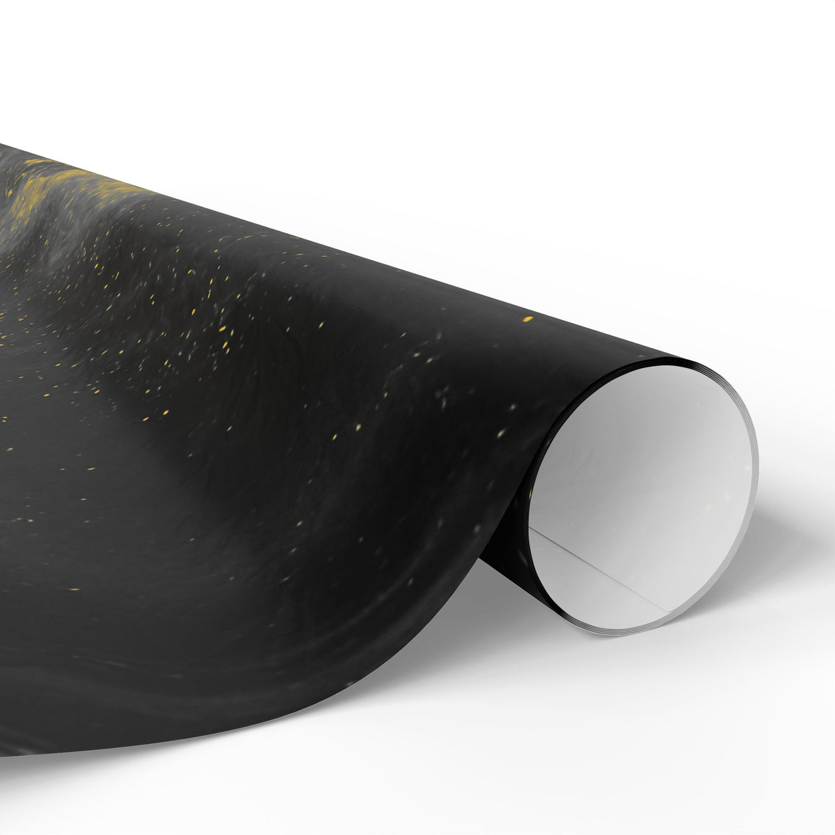 Geode Core - Mono Gold Spark Wrapping Paper