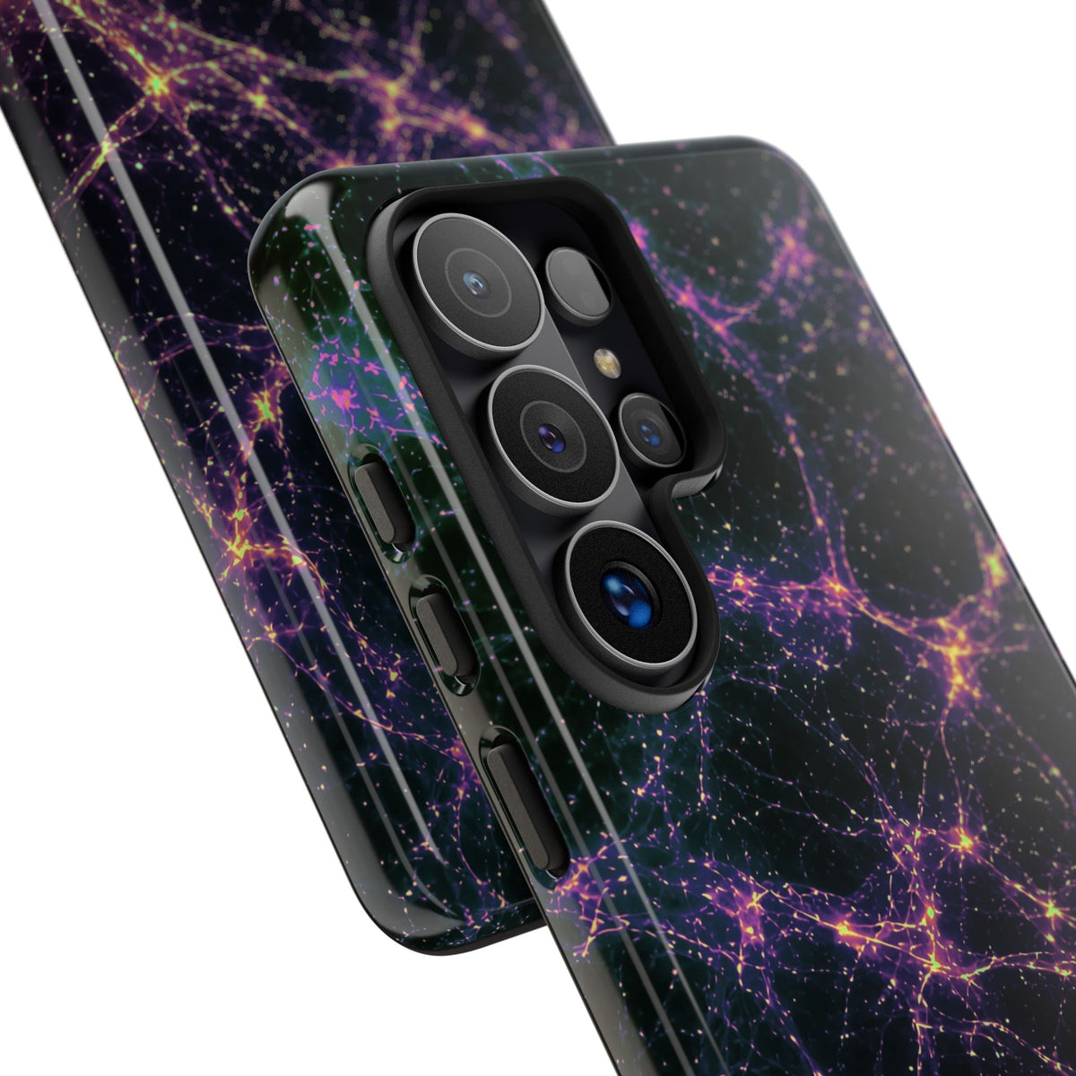 Neon Mycelium - Holographic Phone Case