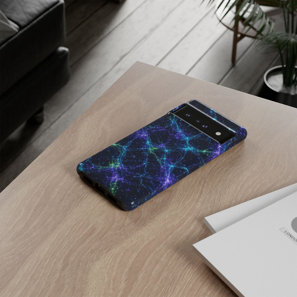 Neon Mycelium - Original Glow Phone Case