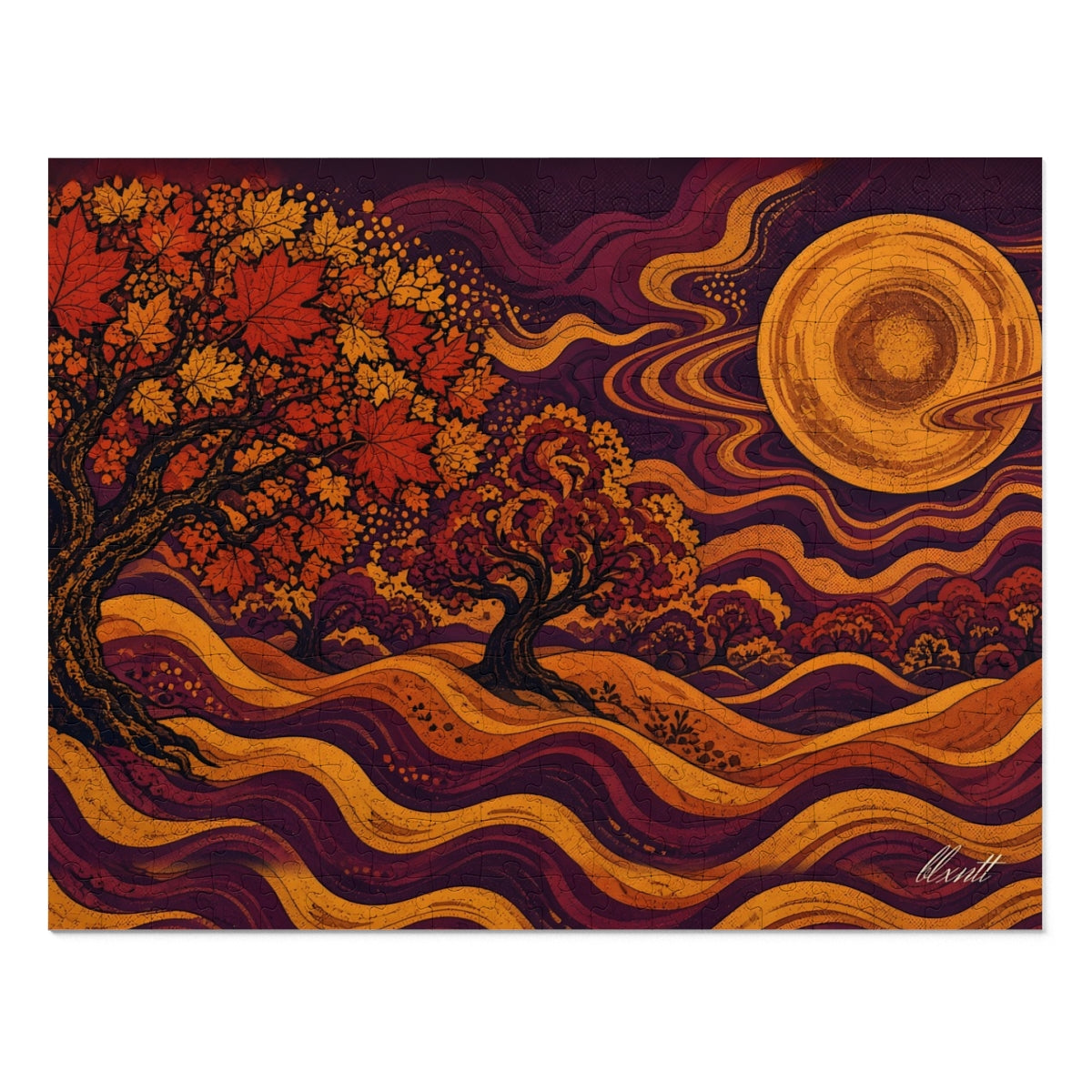 Autumn Moon Puzzle