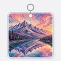 Mountain Lake Acrylic Keychain